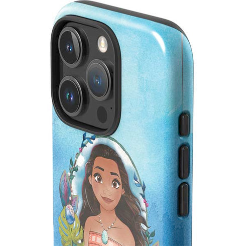 Disney Princess Moana Portrait iPhone 16 Pro Max Impact Case